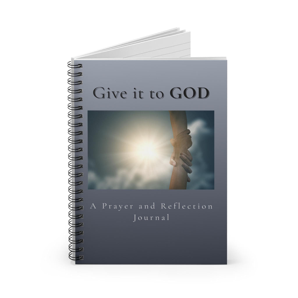 Give It to God Prayer and Reflection Journal Spiral Notebook