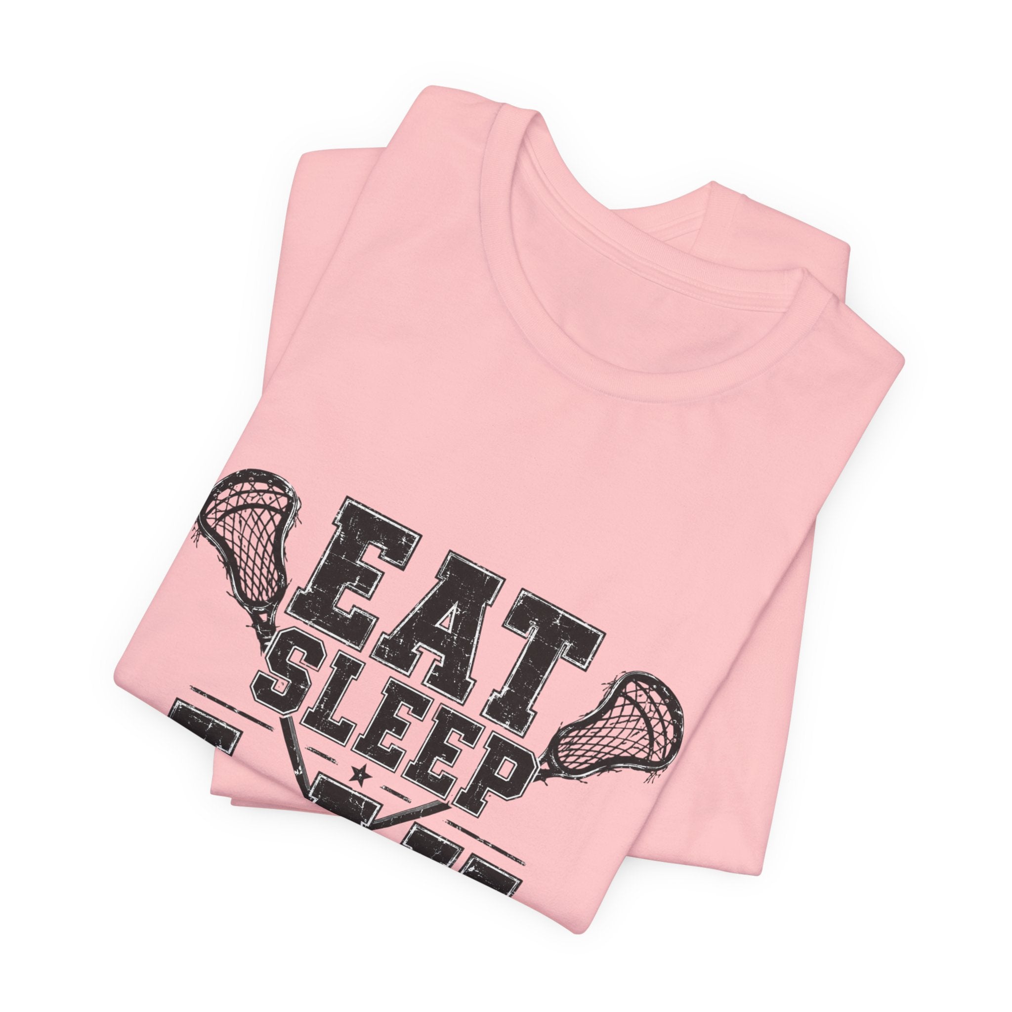 Eat Sleep LAX Repeat Lacrosse Tee, Lacrosse Shirt, Sports Tee, College Tee, High School Sports T-Shirt, Lacrosse Gift