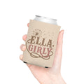 Ella Girly Can Cooler | Dandelion, Rope, Retro Western Typography