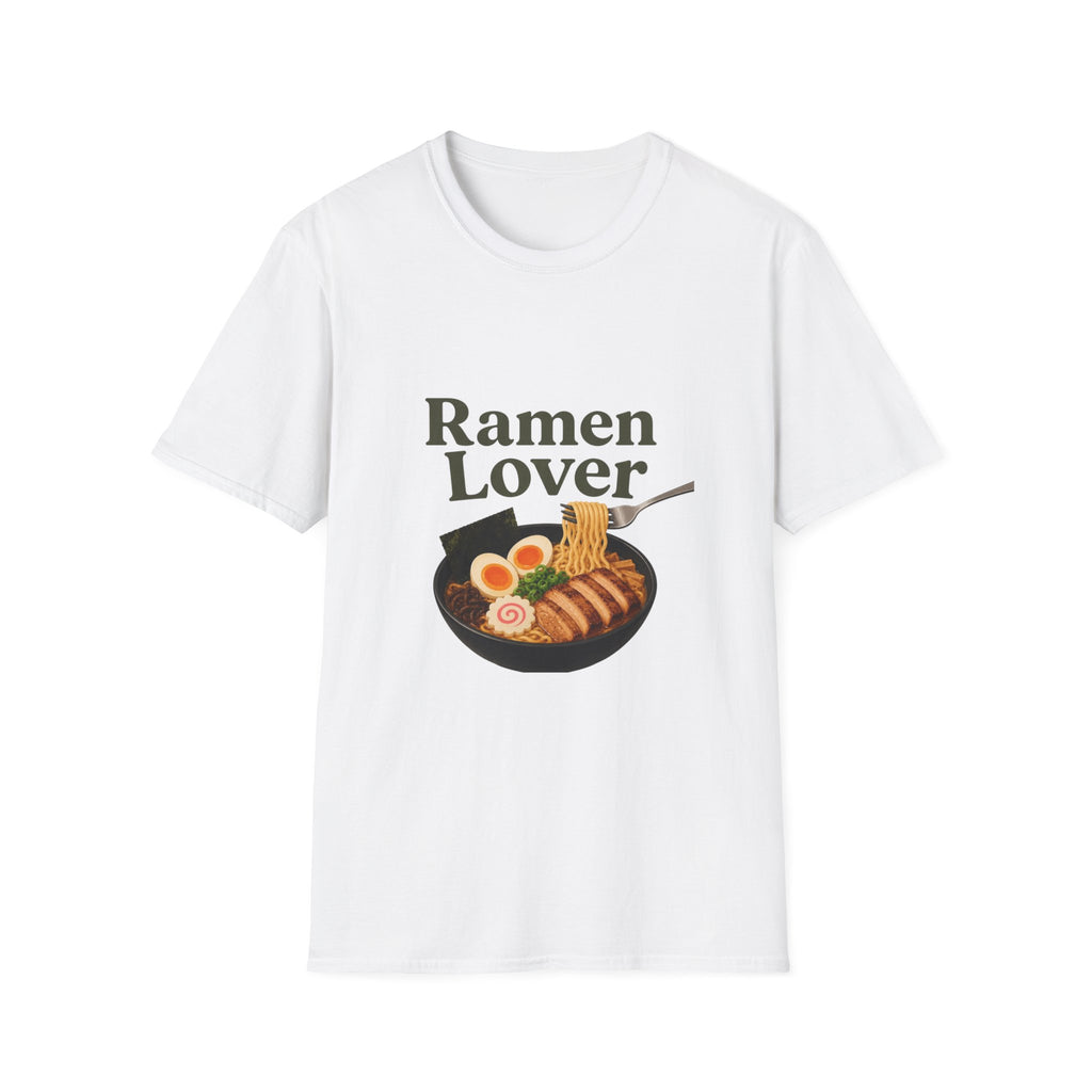 Ramen Lover Graphic T-Shirt, Ramen Lovers Gift, Ramen Tee, Bowl of Ramen Illustration