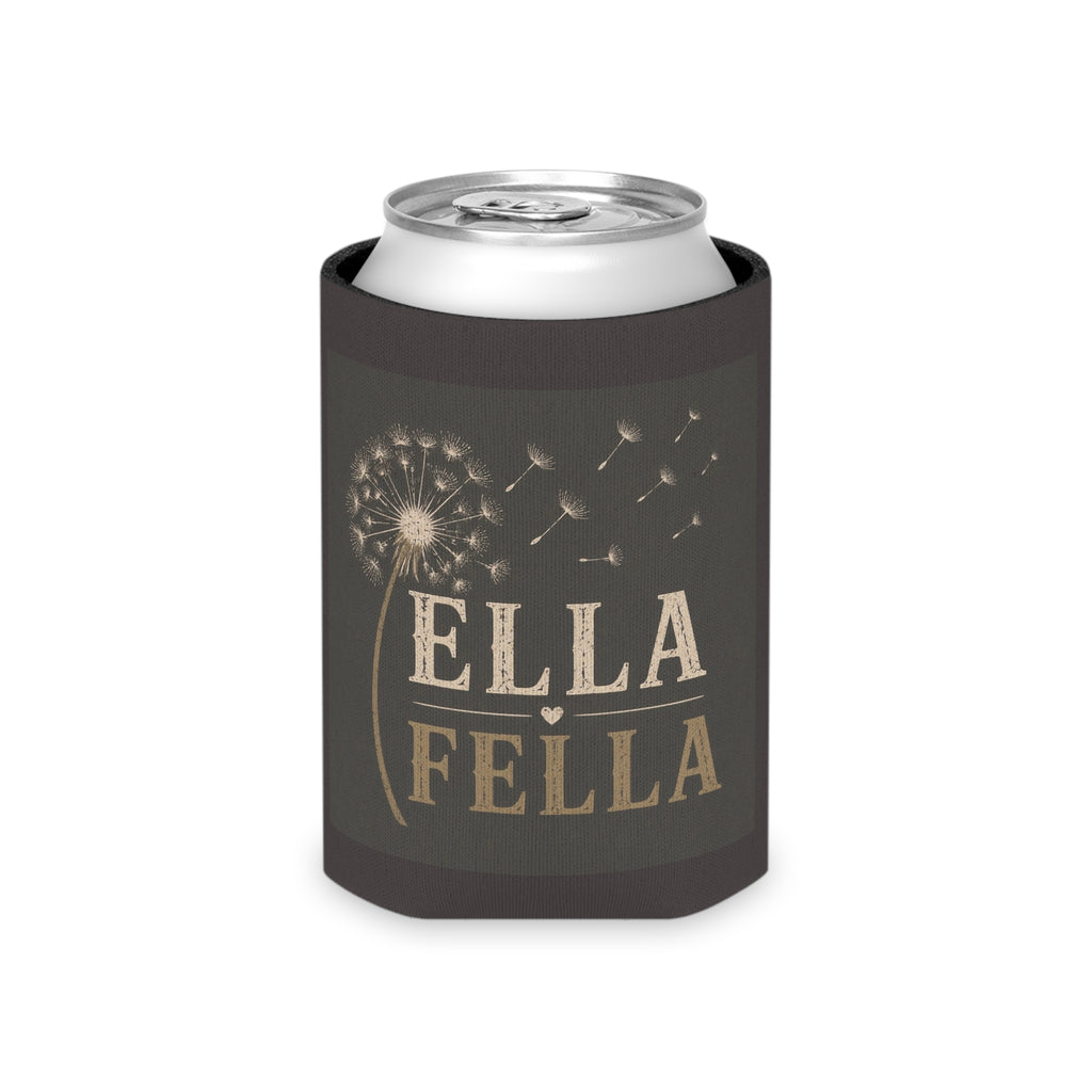 Ella Fella Koozie, Dandelion Can Cooler Beer Can Sleeve