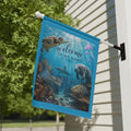 Underwater Ocean Animals Welcome Banner | Garden & House Banner