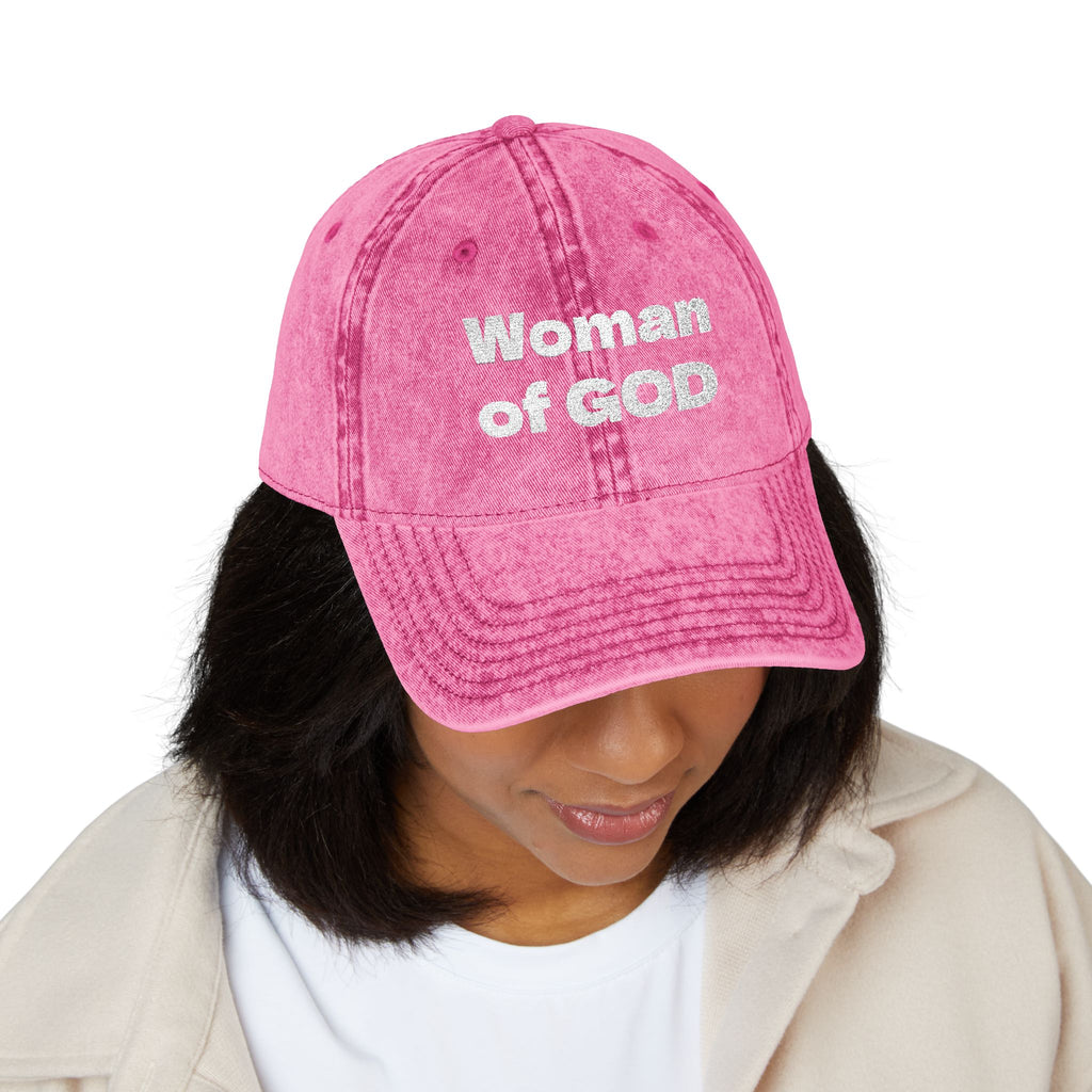 Woman of God baseball cap | embroidered vintage dad hat