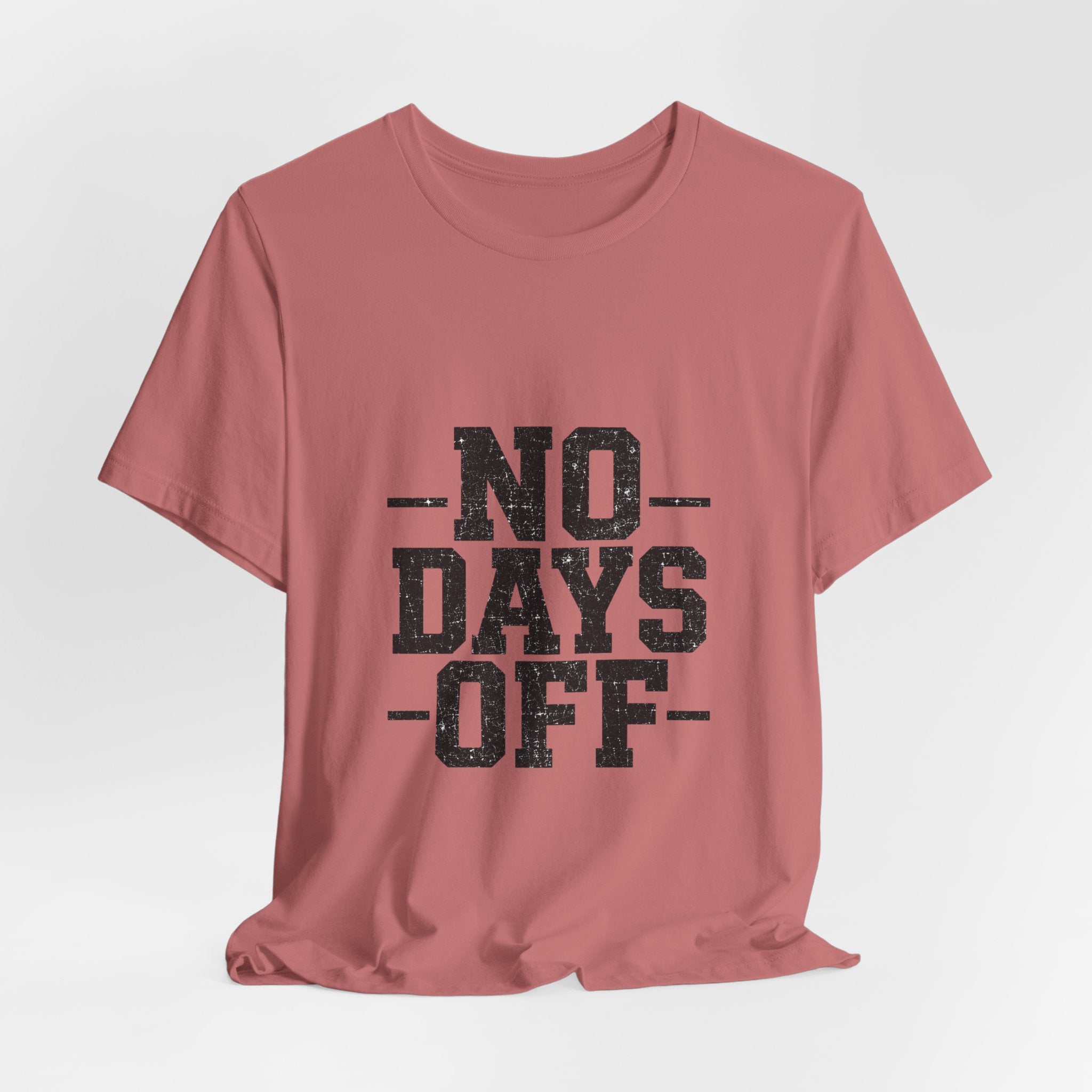 NO DAYS OFF T-Shirt Workout T-Shirt, Fitness Graphic, Motivational Gym Shirt, Fitness Graphic Tee, Bodybuilding Apparel, Unisex Exercise Shirt