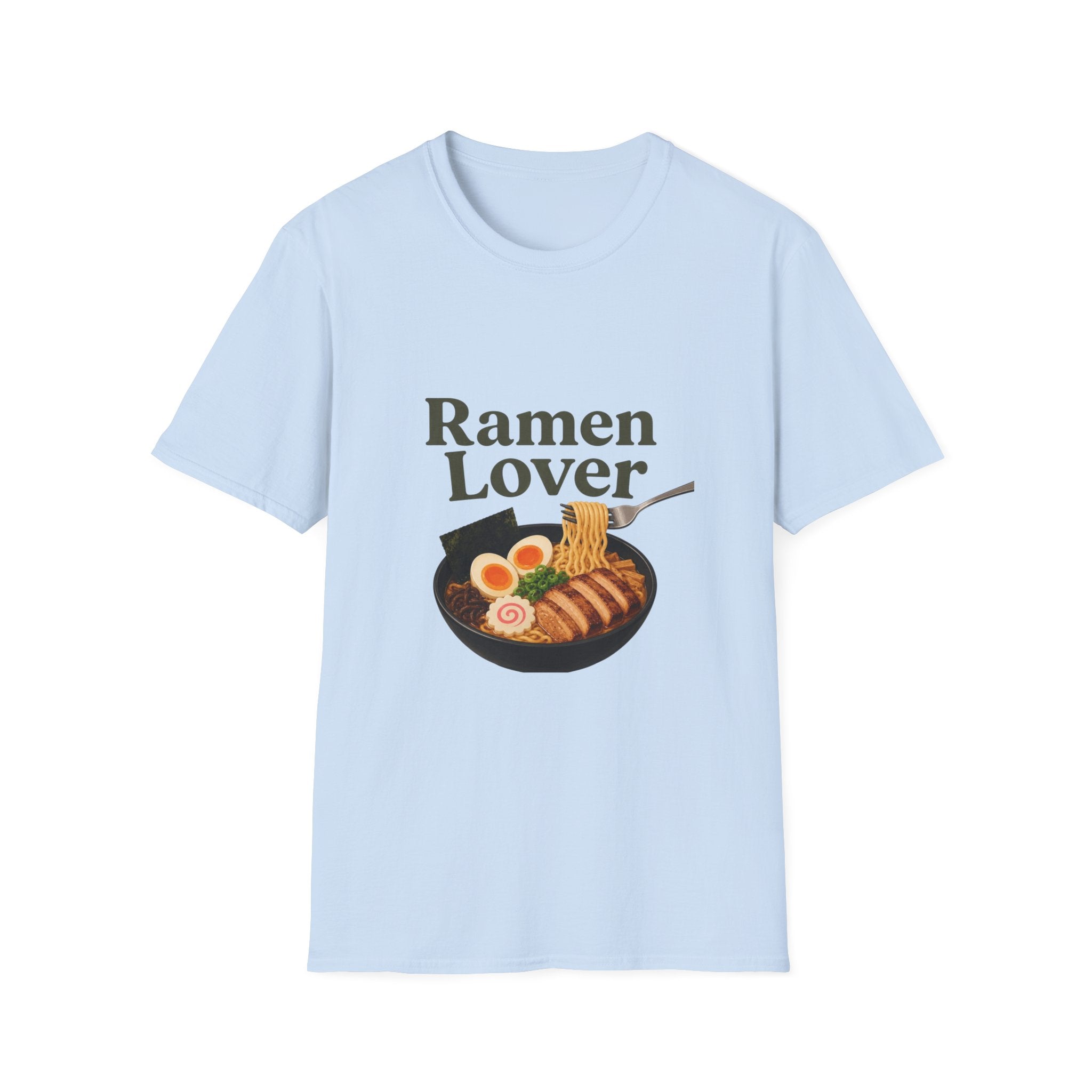 Ramen Lover Graphic T-Shirt, Ramen Lovers Gift, Ramen Tee, Bowl of Ramen Illustration