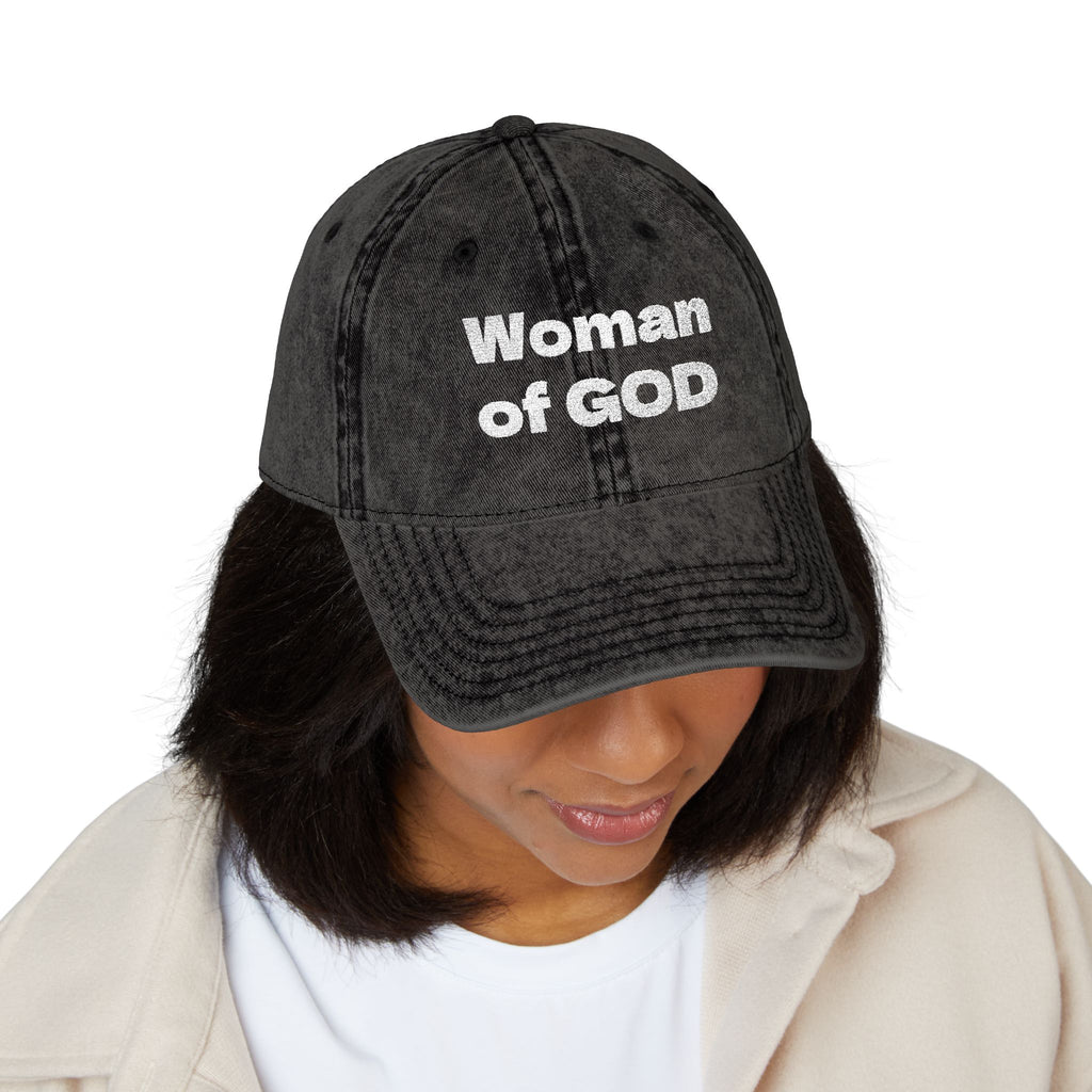 Woman of God baseball cap | embroidered vintage dad hat