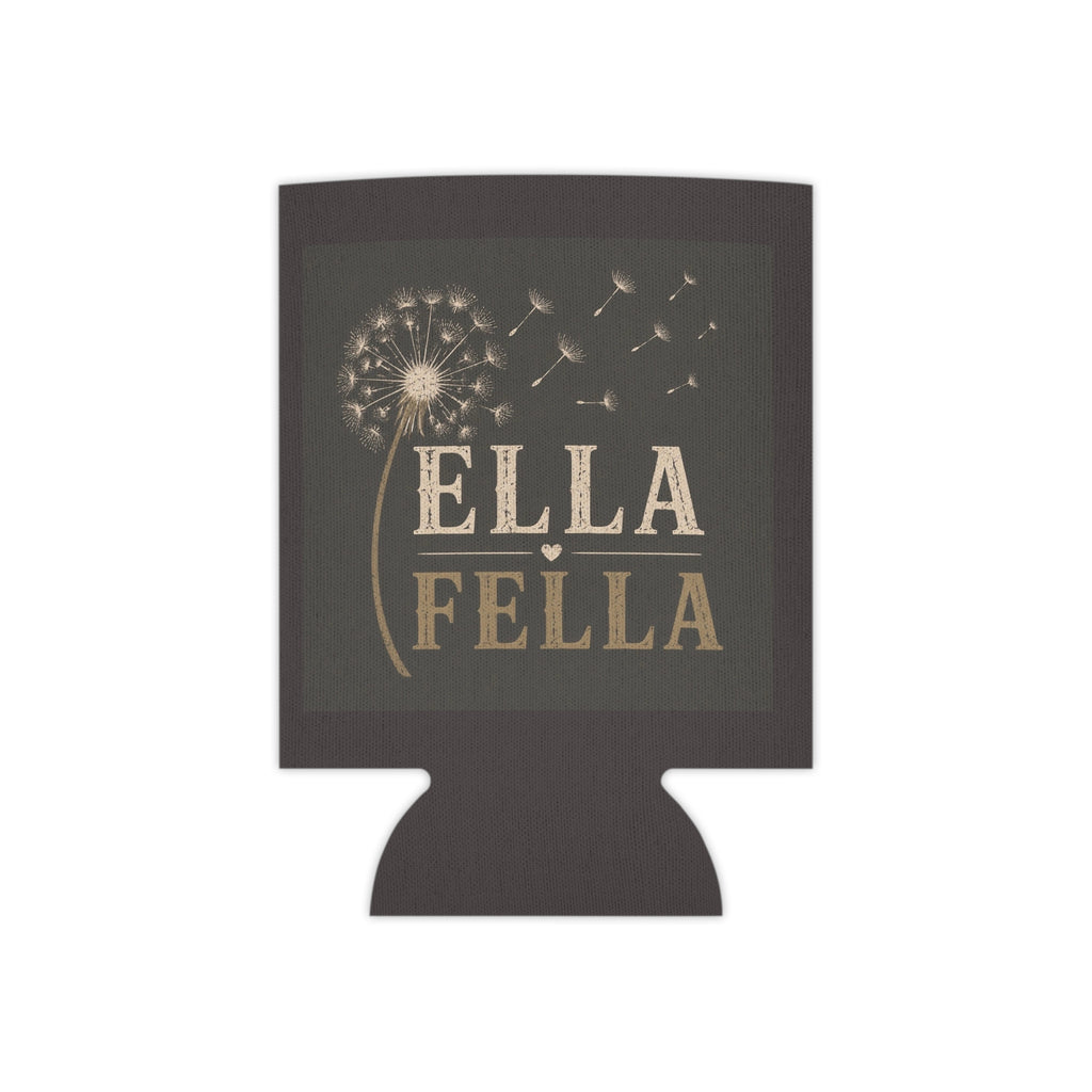 Ella Fella Koozie, Dandelion Can Cooler Beer Can Sleeve