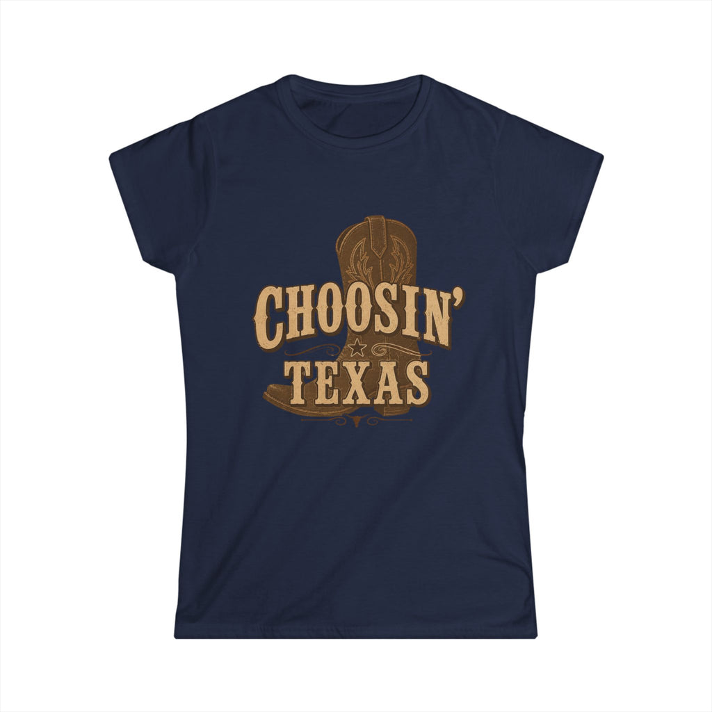 Choosin' Texas Cowboy Boot T-Shirt | Western Texas Pride