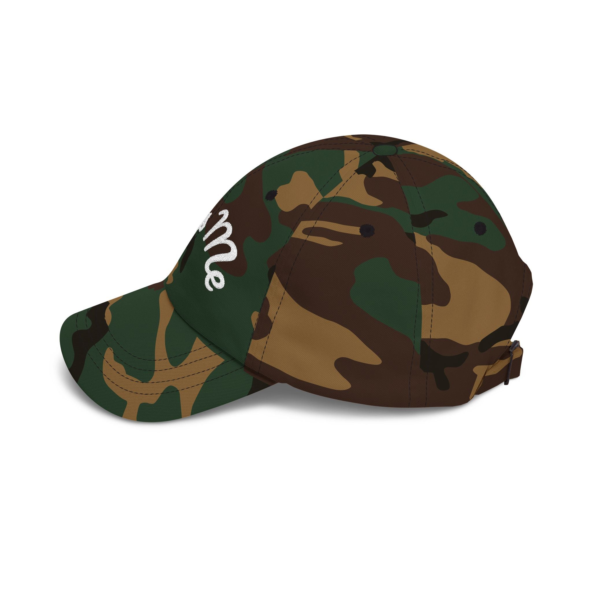 Kiss Me Classic Dad Cap | Embroidered Script Baseball Hat