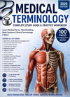 Medical Terminology Workbook, 100-Page Anatomy Study Guide (Digital Download)