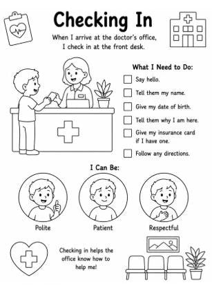 Healthcare Life Skills for Kids and Teens | Health Activities, Reading & Worksheets | 50 Pages