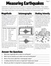 Earth Science Workbook Grades 3-5, Weather & Natural Disasters Activities, 50 Page Printable Science Worksheets, Homeschool