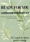 Caregiver Handoff Kit Printable | Ready for You Caregiver Binder | Emergency & Daily Care Information | Caregiver Planner PDF