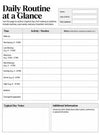 Caregiver Handoff Kit Printable | Ready for You Caregiver Binder | Emergency & Daily Care Information | Caregiver Planner PDF