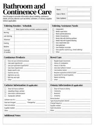Caregiver Handoff Kit Printable | Ready for You Caregiver Binder | Emergency & Daily Care Information | Caregiver Planner PDF
