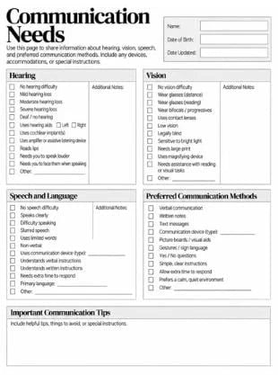 Caregiver Handoff Kit Printable | Ready for You Caregiver Binder | Emergency & Daily Care Information | Caregiver Planner PDF