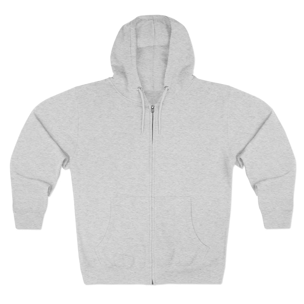 Women's Dandelion Zip Up Hoodie, Soft Cotton Floral Sweatshirt
