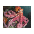 Pink Octopus Puzzle,  252-1014 Piece, Ocean Sea Life Jigsaw, Sea Life Puzzle, Octopus Lovers Gift