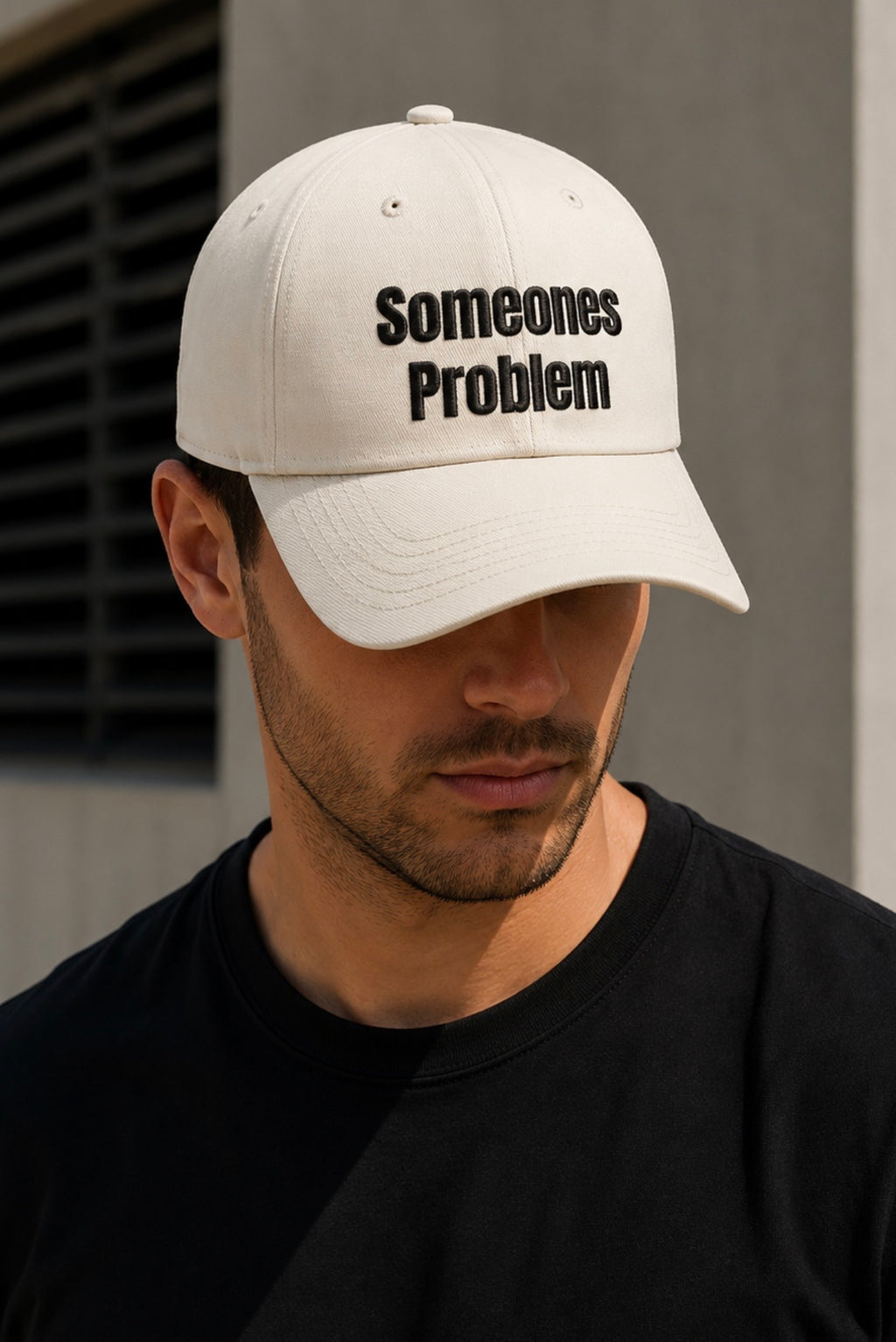 Icon Cap, Someones Problem Embroidered Hat, Funny Hat, Unisex Hat, Funny Hat Gift