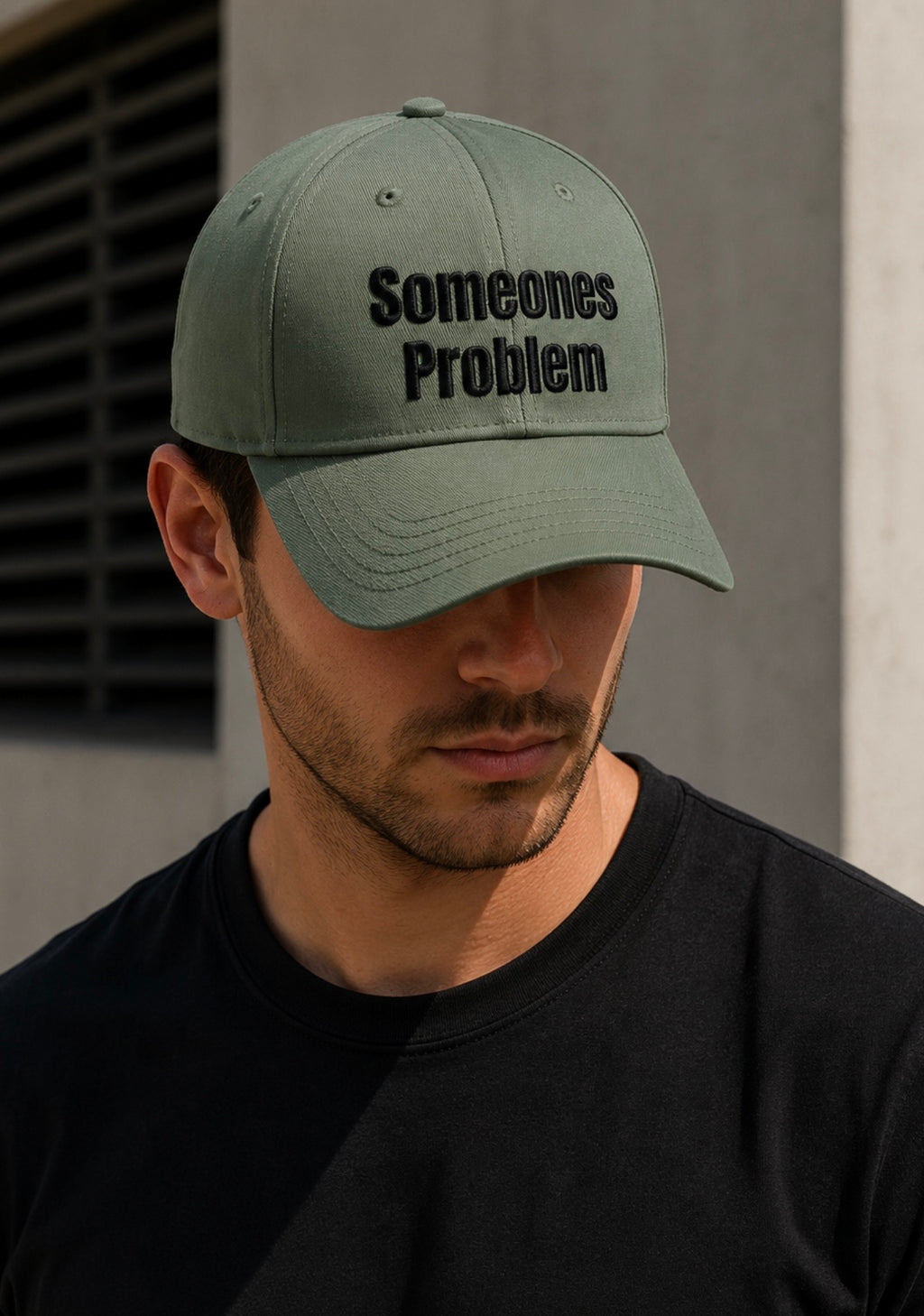 Icon Cap, Someones Problem Embroidered Hat, Funny Hat, Unisex Hat, Funny Hat Gift