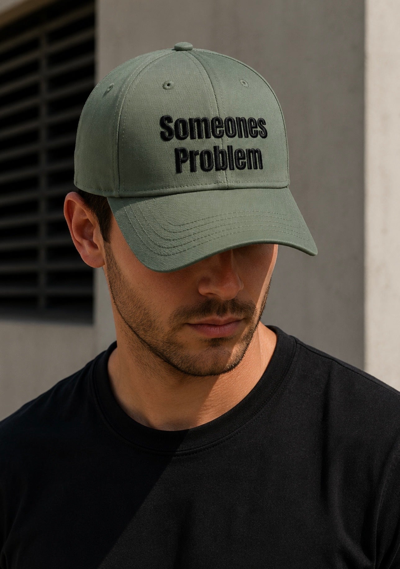 Icon Cap, Someones Problem Embroidered Hat, Funny Hat, Unisex Hat, Funny Hat Gift