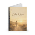 Letters to Jesus Spiral Notebook, Christian Journal with Sunrise Cover, Ruled Notebook, Faith Journal, Jesus Follower Notebook