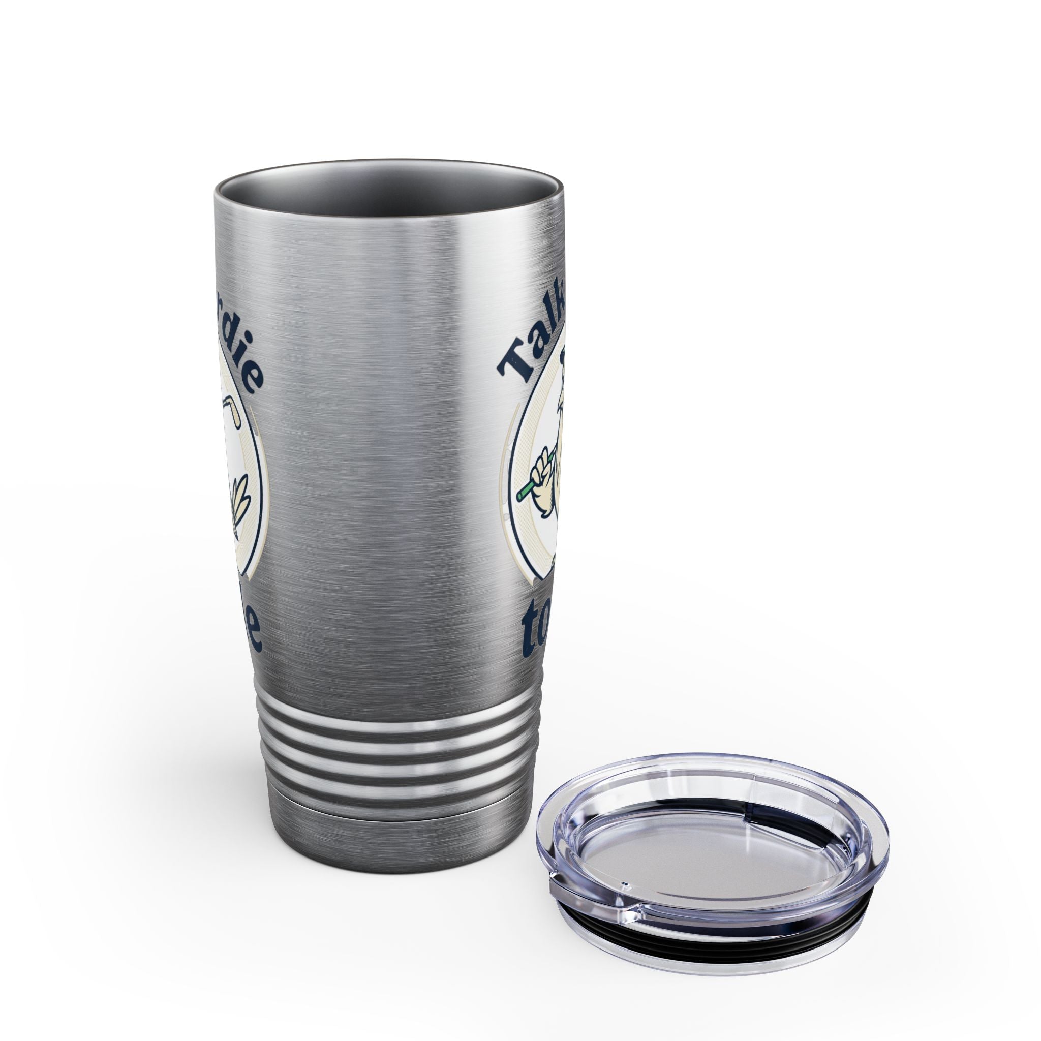 Talk Birdie to Me Tumbler, Golf Tumbler, Golf Lovers Gift, Dad Gift, Mom Gift, 20oz Ringneck Travel Tumbler,