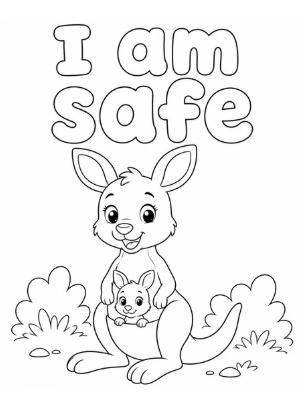 Positive Words of Affirmation for Kids Coloring Book