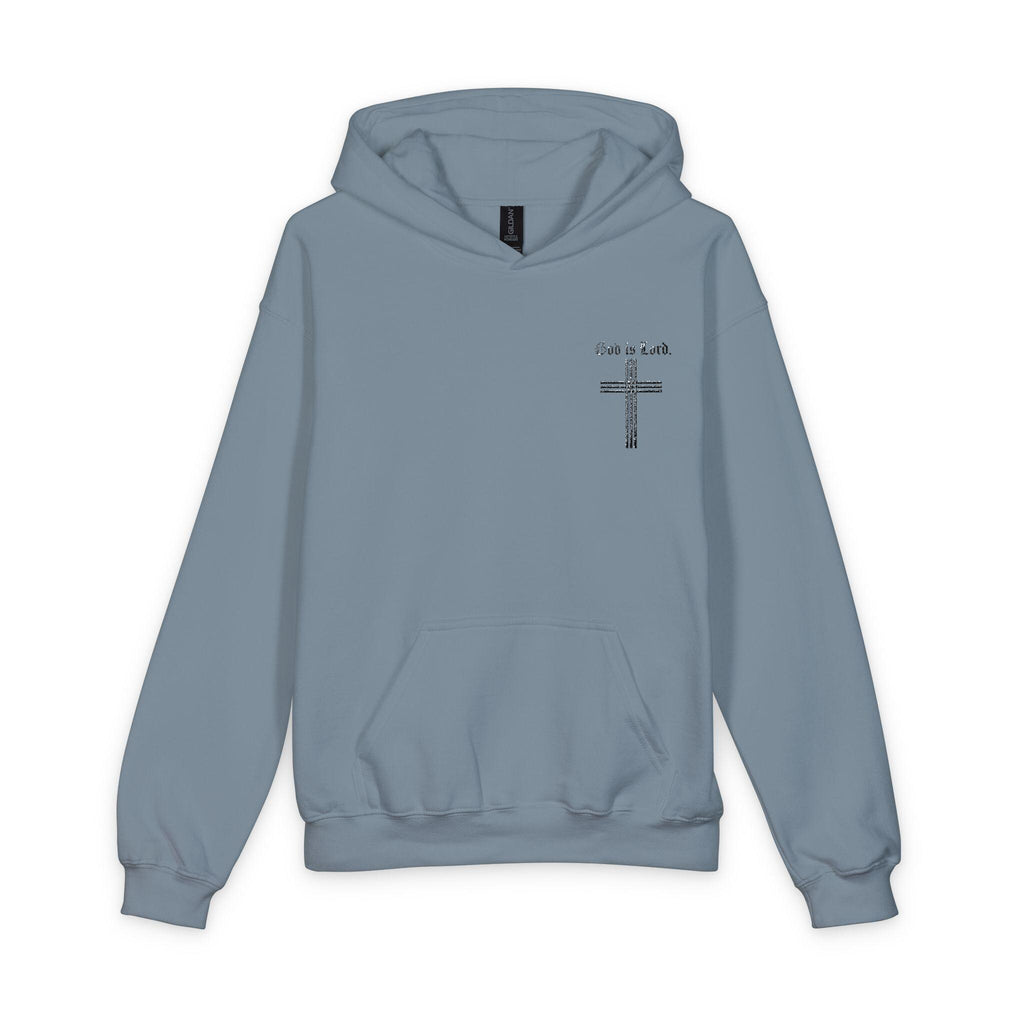 Jesus Cross Youth Hoodie | Small Chest Cross Graphic, Faith Design