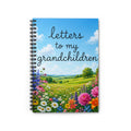 Letters to My Grandchildren Notebook, Grandmother Gift, Memory Tracker for Nana, Mothers Gift