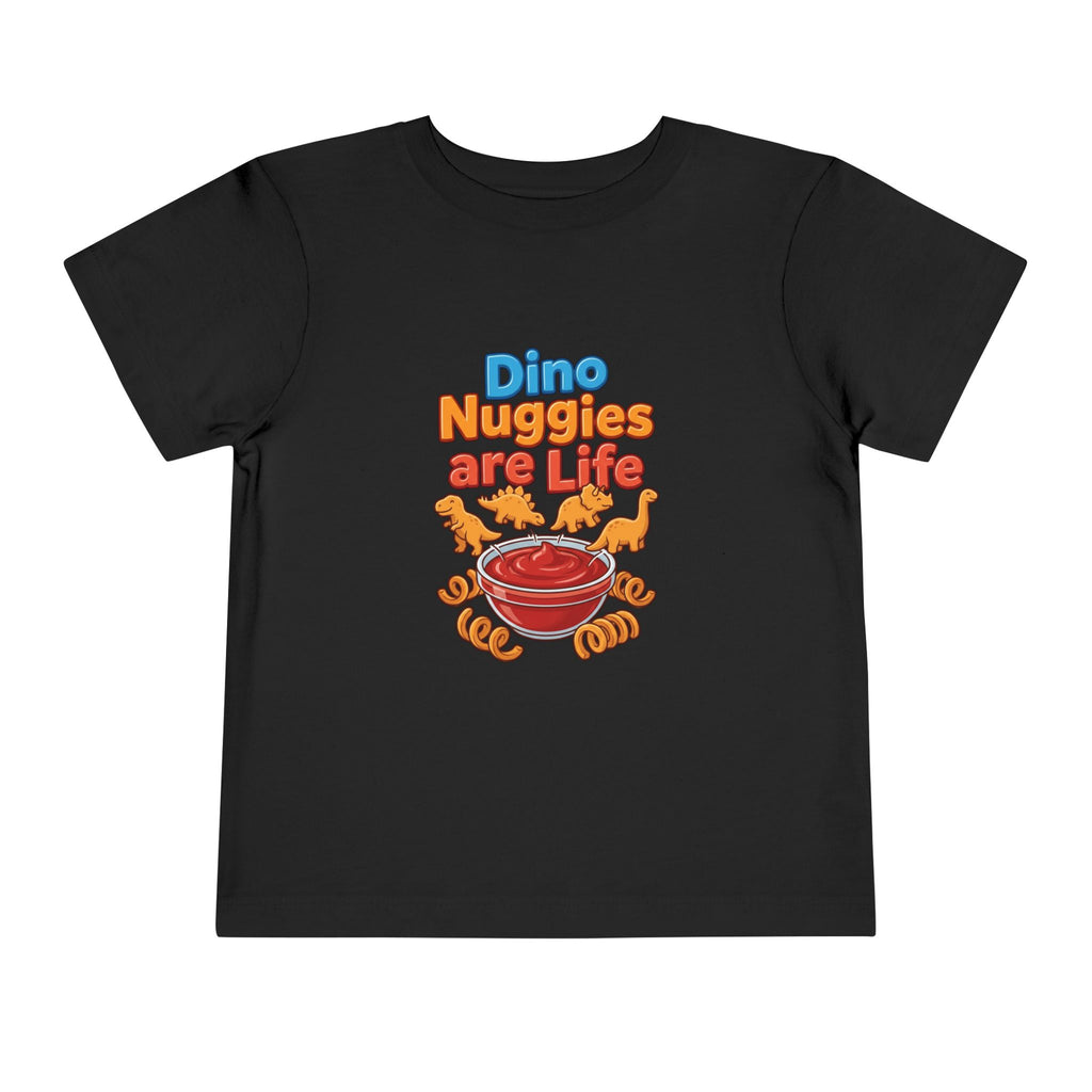 Dino Nuggies are Life Toddler Tee, Dinosaur Nugget Graphic, Dino Nugget Lovers, Toddler Gift, Chicken Nugget Gift