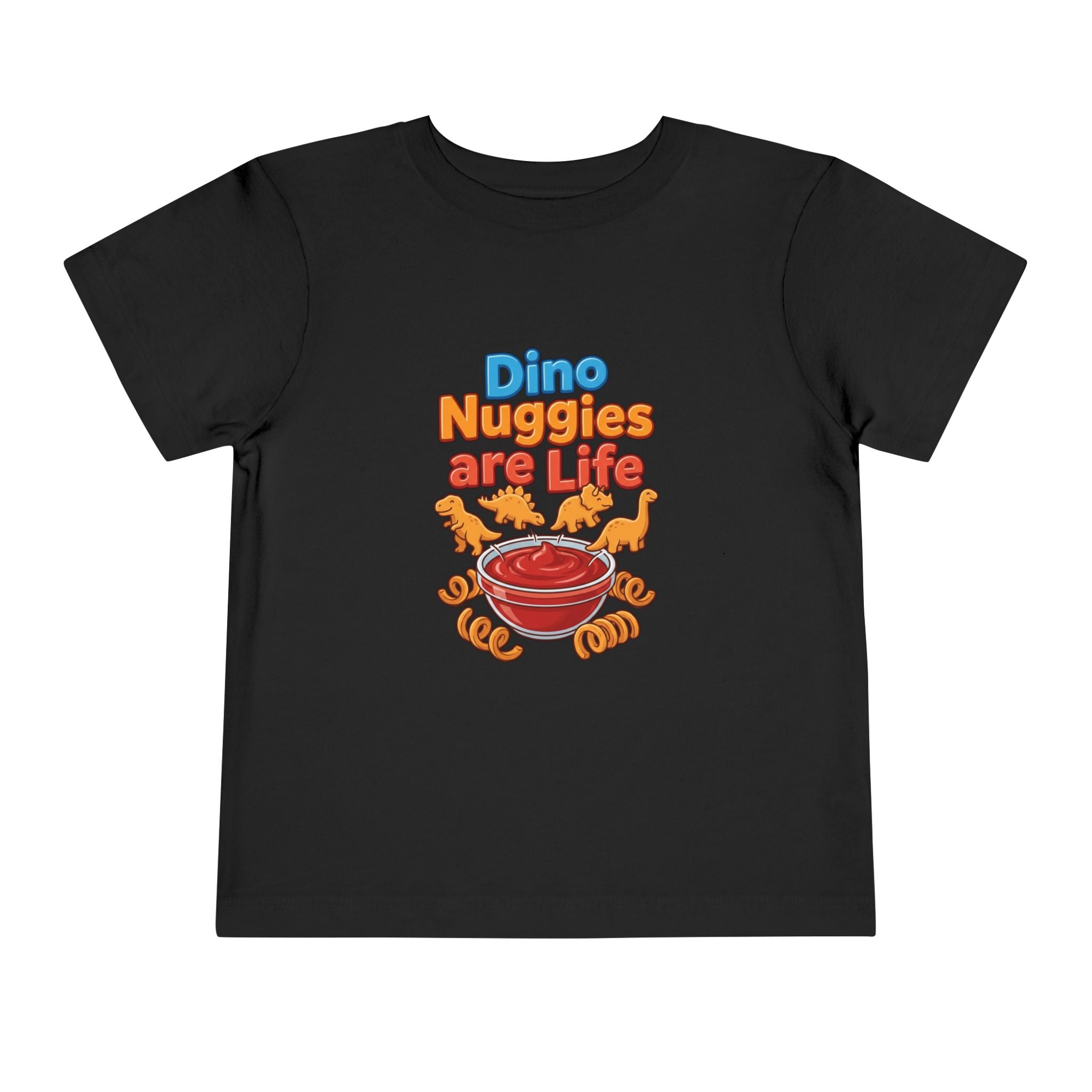 Dino Nuggies are Life Toddler Tee, Dinosaur Nugget Graphic, Dino Nugget Lovers, Toddler Gift, Chicken Nugget Gift