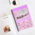 Mom floral photo notebook | Spiral Ruled Journal