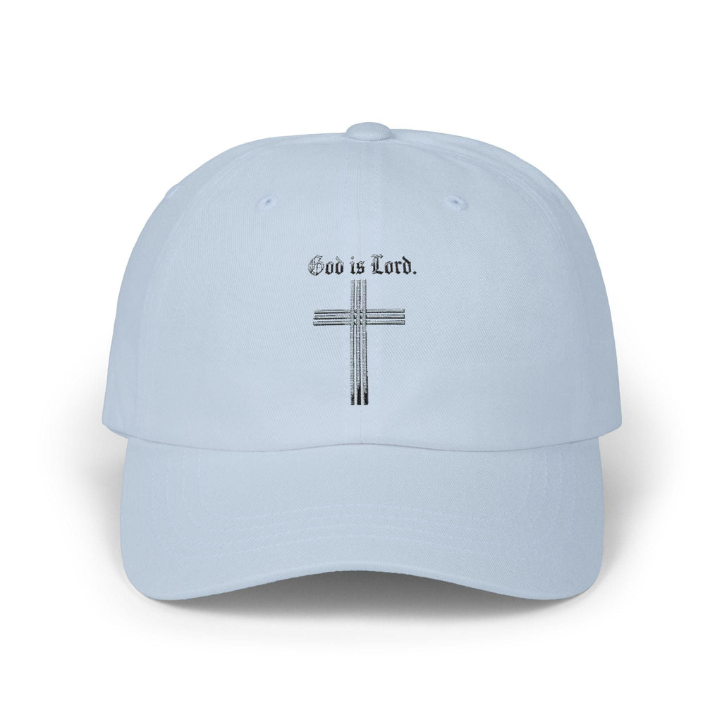 God Is Lord cross embroidery Dad Cap | Christian baseball hat, Christian Gift, Faith Hat