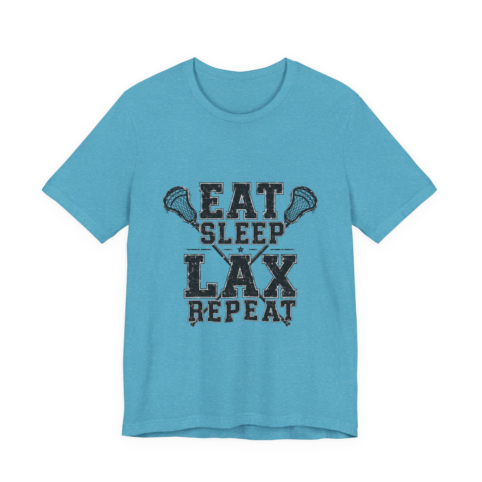 Eat Sleep LAX Repeat Lacrosse Tee, Lacrosse Shirt, Sports Tee, College Tee, High School Sports T-Shirt, Lacrosse Gift