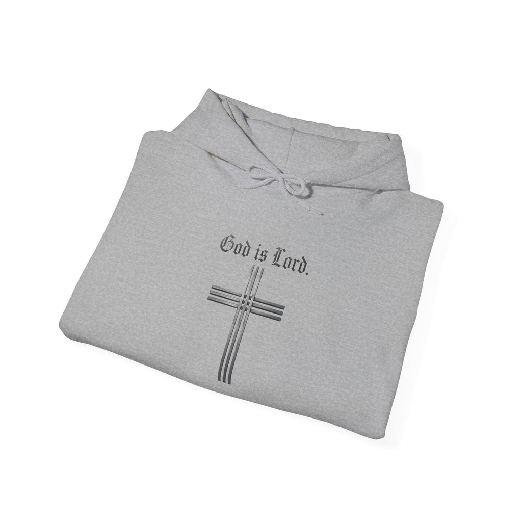 God Is Lord cross design Hoodie | Christian faith sweatshirt, Christian Gift