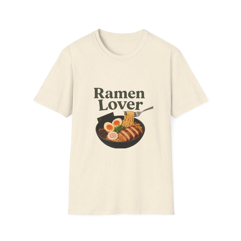 Ramen Lover Graphic T-Shirt, Ramen Lovers Gift, Ramen Tee, Bowl of Ramen Illustration