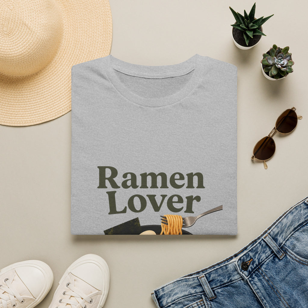Ramen Lover Graphic T-Shirt, Ramen Lovers Gift, Ramen Tee, Bowl of Ramen Illustration