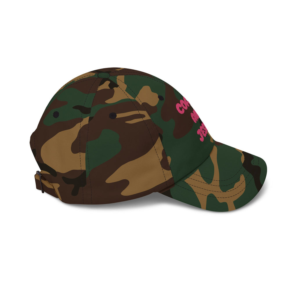 Coffee and Jesus Dad Cap | Christian Hat, Embroidered Script
