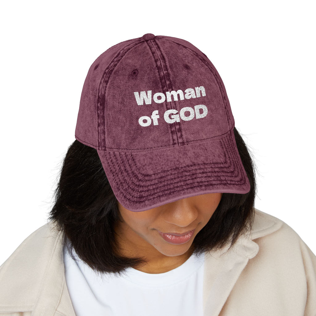 Woman of God baseball cap | embroidered vintage dad hat