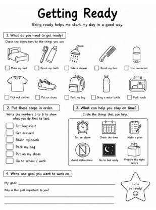My Independence Workbook | 45 Functional Life Skills Activities for Special Education & Diverse Learners
