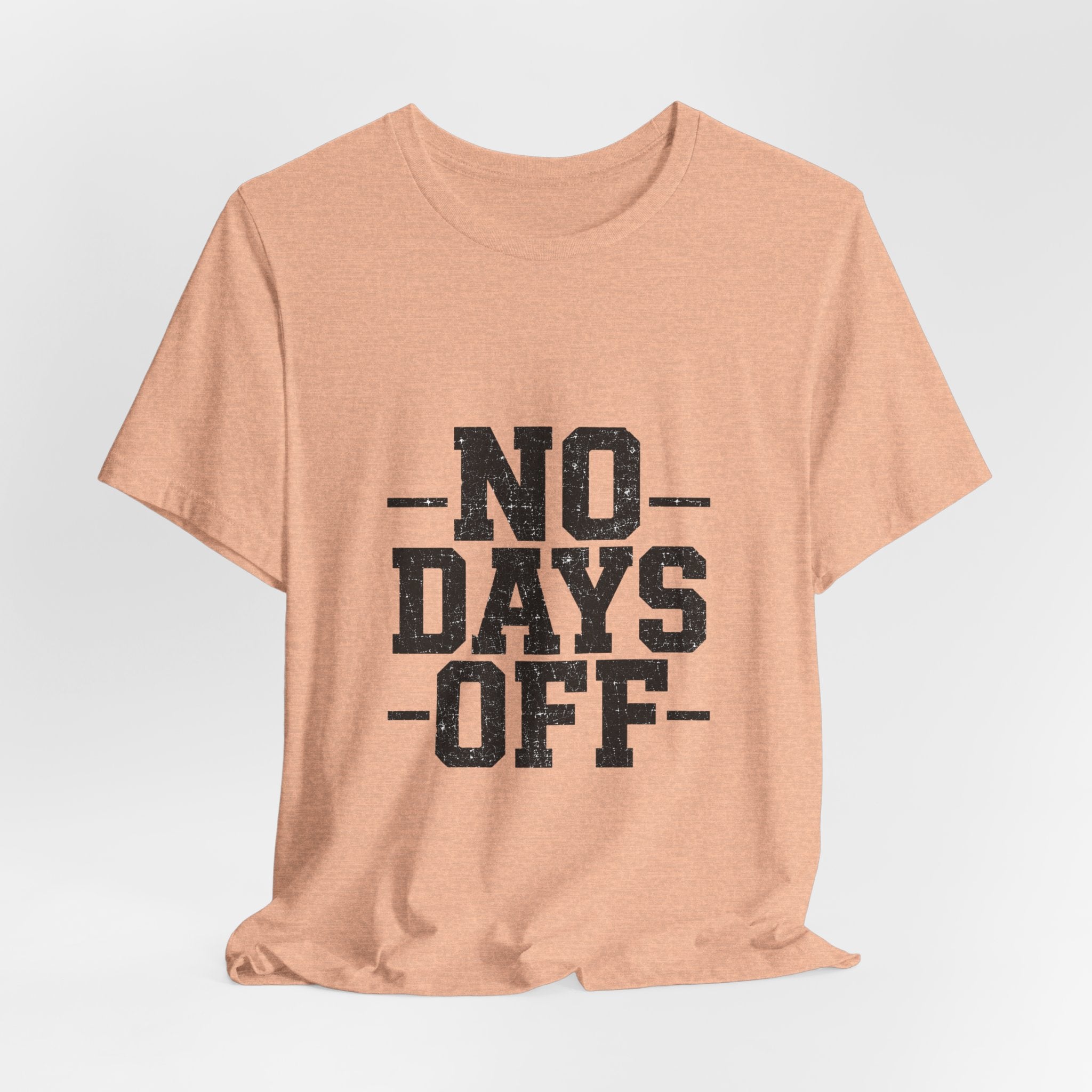 NO DAYS OFF T-Shirt Workout T-Shirt, Fitness Graphic, Motivational Gym Shirt, Fitness Graphic Tee, Bodybuilding Apparel, Unisex Exercise Shirt