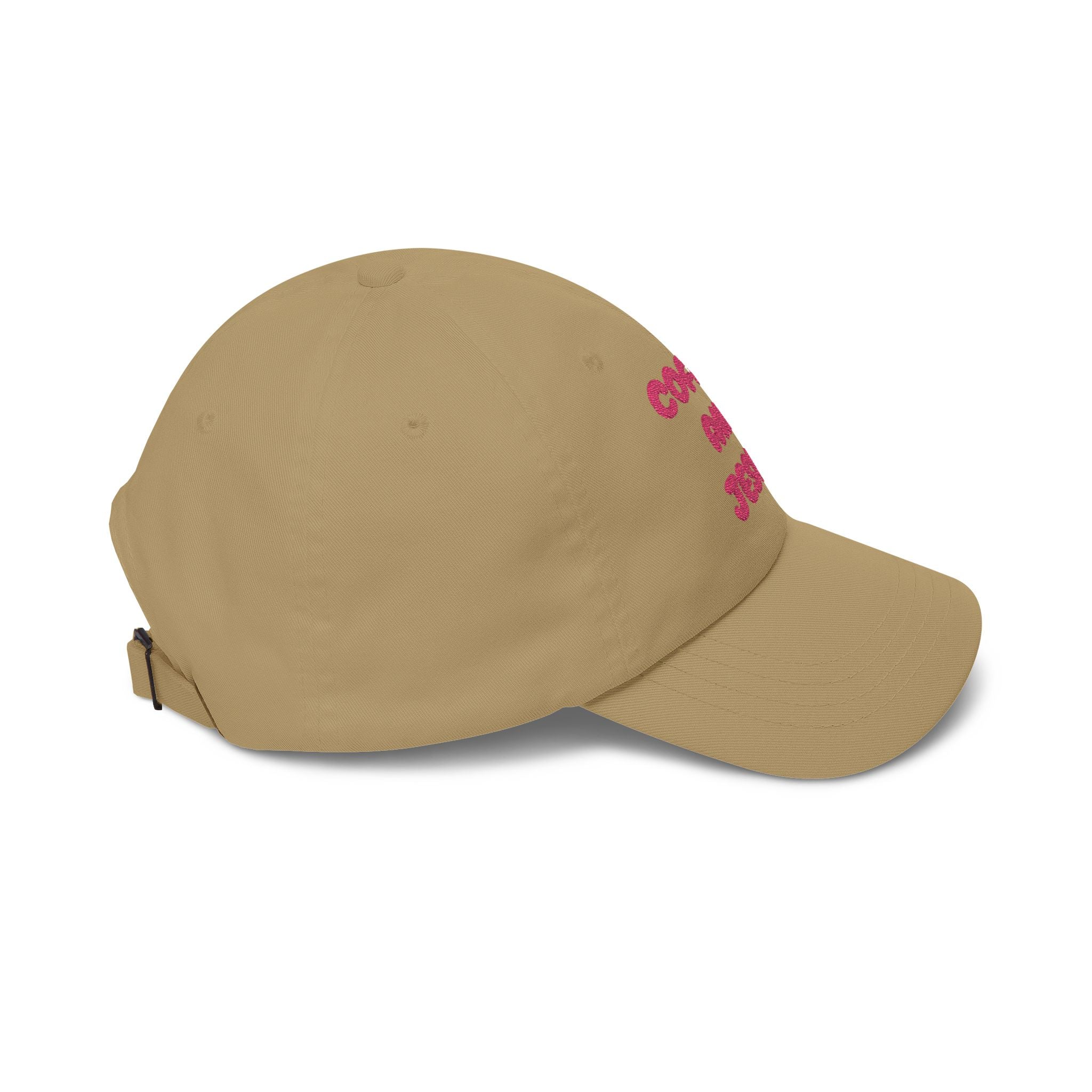 Coffee and Jesus Dad Cap | Christian Hat, Embroidered Script