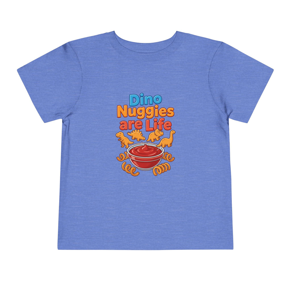 Dino Nuggies are Life Toddler Tee, Dinosaur Nugget Graphic, Dino Nugget Lovers, Toddler Gift, Chicken Nugget Gift