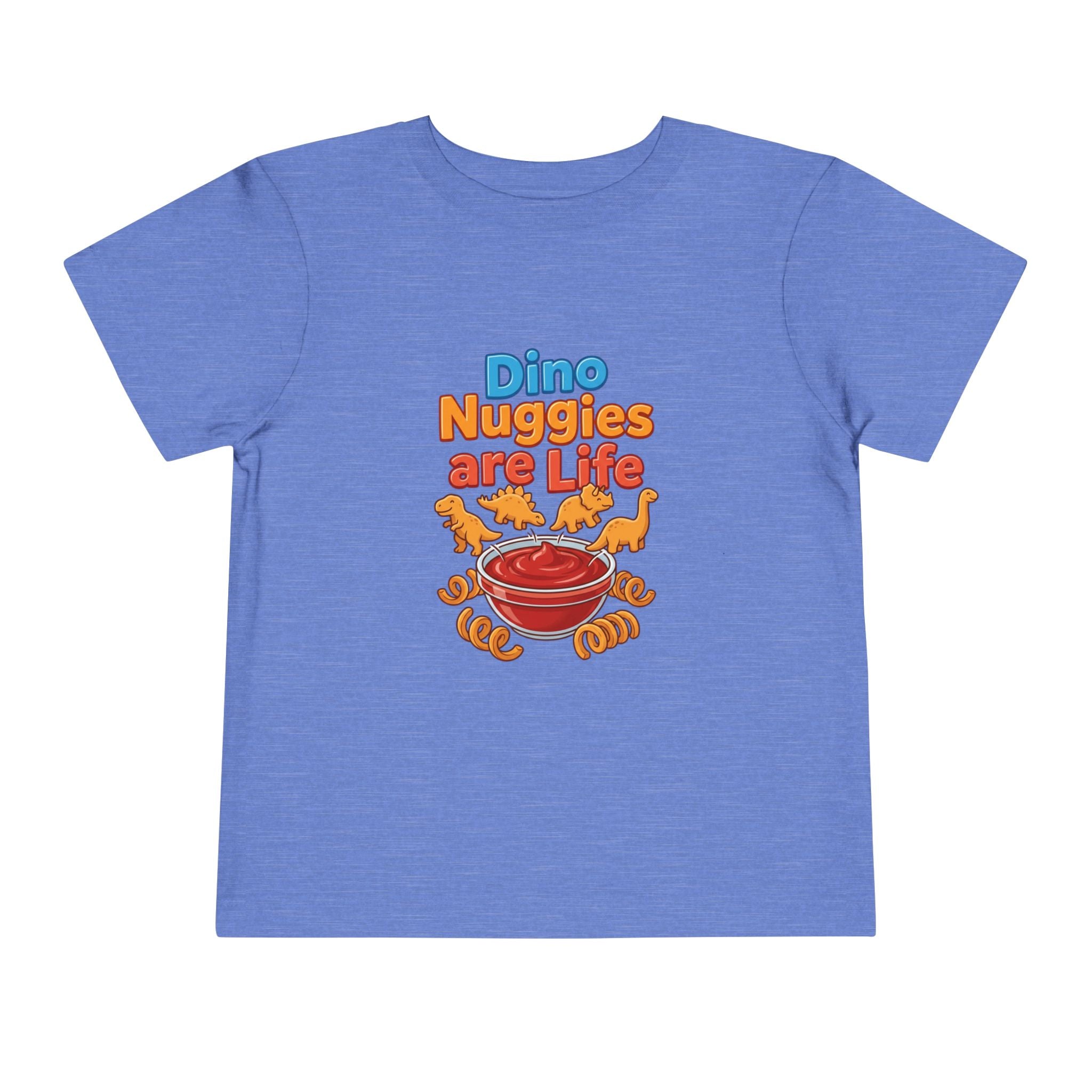 Dino Nuggies are Life Toddler Tee, Dinosaur Nugget Graphic, Dino Nugget Lovers, Toddler Gift, Chicken Nugget Gift