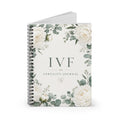 IVF Fertility Journal, Prenancy Journey Spiral Notebook, IVF Gift for Women, Fertility Treatment Planner, Floral Notebook
