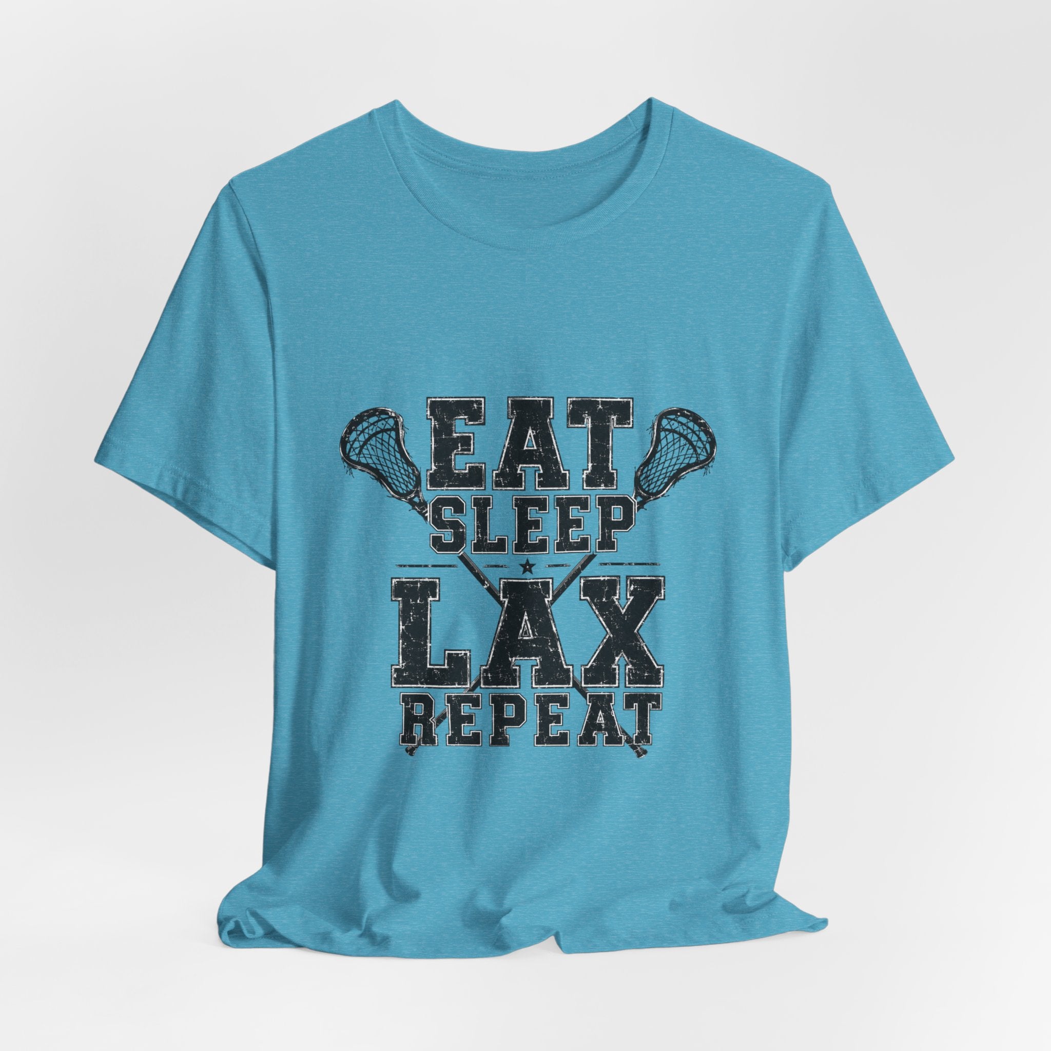 Eat Sleep LAX Repeat Lacrosse Tee, Lacrosse Shirt, Sports Tee, College Tee, High School Sports T-Shirt, Lacrosse Gift