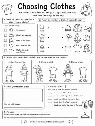My Independence Workbook | 45 Functional Life Skills Activities for Special Education & Diverse Learners