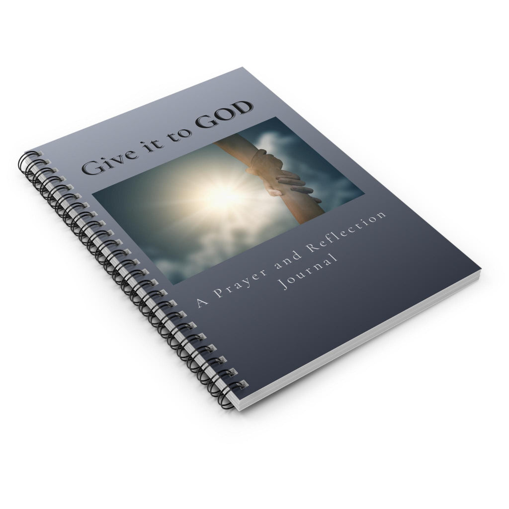 Give It to God Prayer and Reflection Journal Spiral Notebook