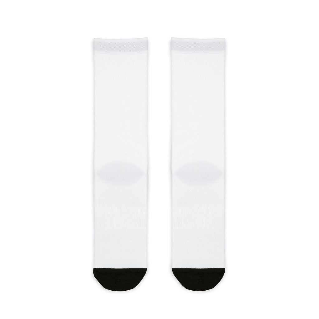 Monogram Crew Socks, Ella Fella, Text Vertical, Men's Socks, Sock Gift, Unique Gift, Country Music Lovers, Concert Gear